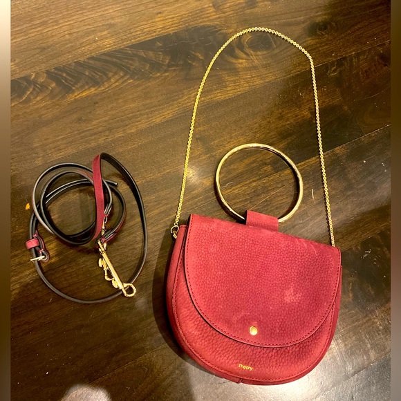 Theory Whitney Hoop Bag - Picture 1 of 9